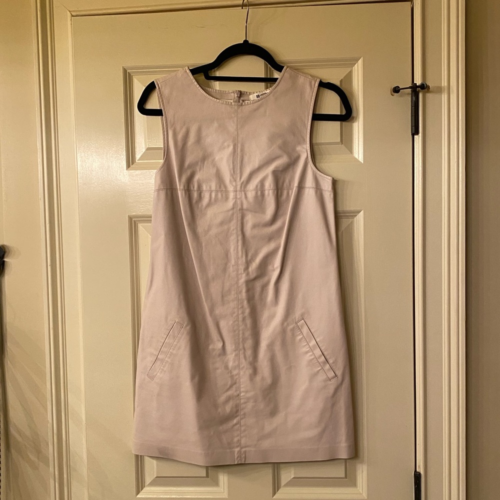Light Pink Faux Leather dress
